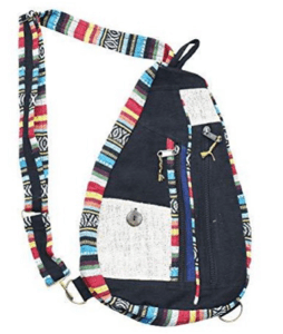handcrafted sling backpack
