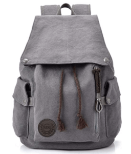 backpack made up of canvas
