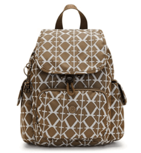 graphic bag with side pockets