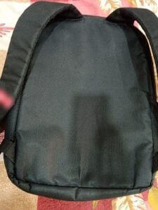 backside of my laptop backpack