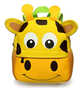 giraffe backpack for baby girl