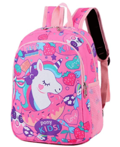 pink unicorn school bag for baby girl