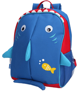 shark cartoon bag for baby boy