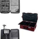 luggage with dividers