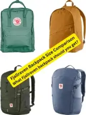 what size fjallraven backpack should i get